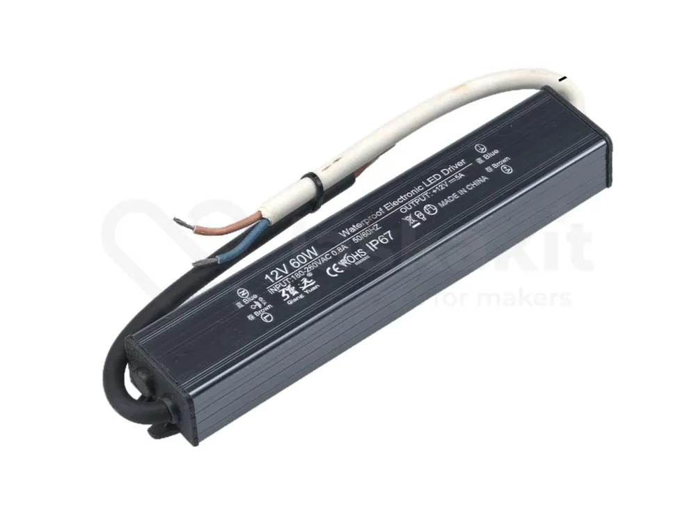 Kup Teď LED zdroj QY-JDFS12V60W 230VAC 12VDC 60W IP67