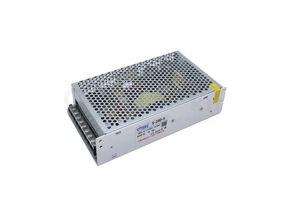 Objednat Nyní LYONZG S-200-5 modulový napájecí 230V AC-DC zdroj 5V/40A 200W