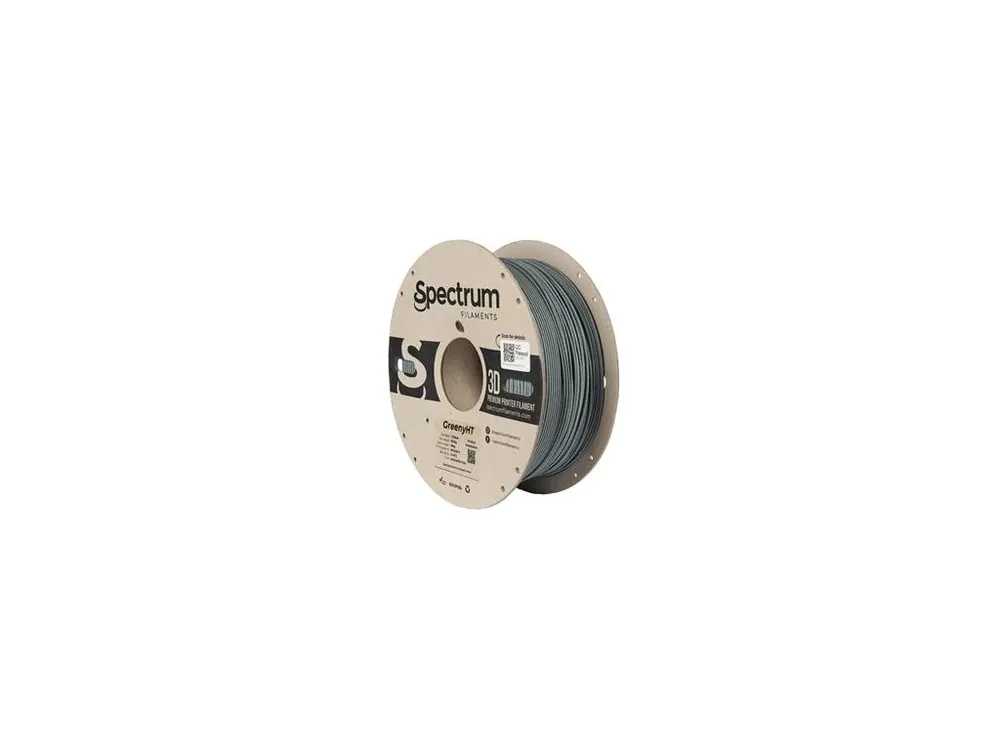 Filament Spectrum GreenyHT 1.75mm Anthracite Grey 1kg Ihned K Objednání