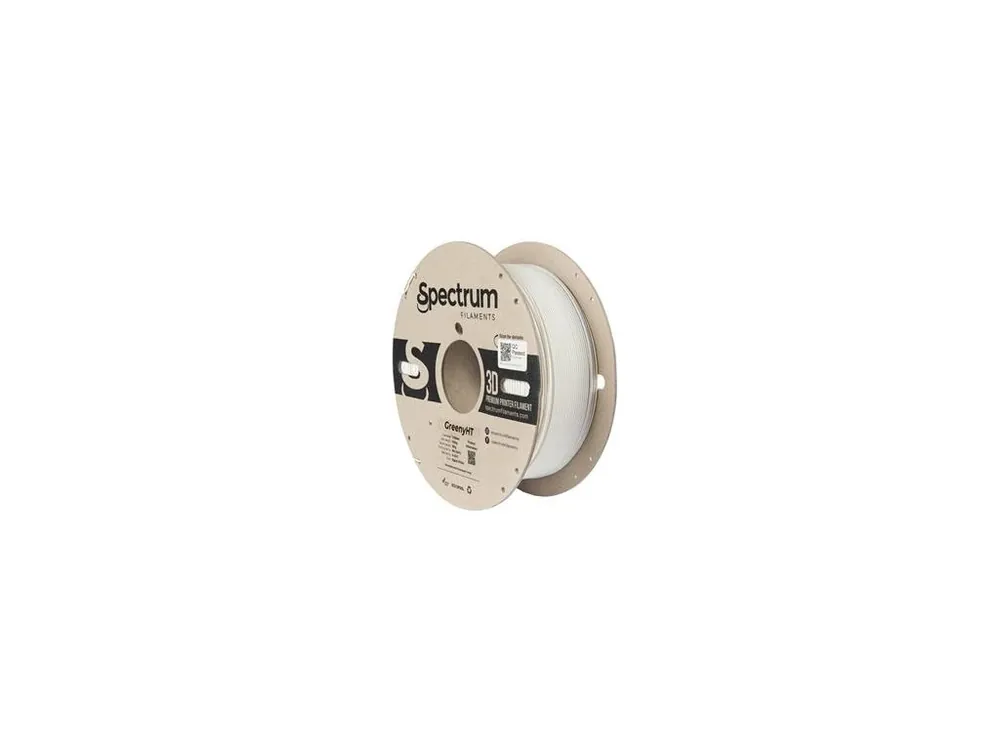 Filament Spectrum GreenyHT 1.75mm Signal White 1kg Autentický