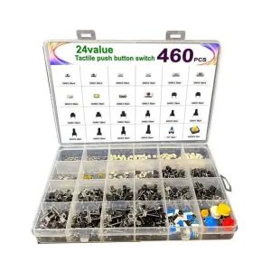 Autentický LaskaKit Sada mikrospínačů 460ks