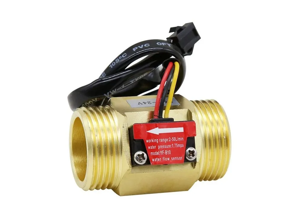 Pouze Dnes Mosazný průtokoměr YF-B10 1" 2-50L/min