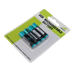 ZNTER AAA LiPol dobíjecí tužková baterie 1100 mAh USB, 4ks Sezónní Sleva