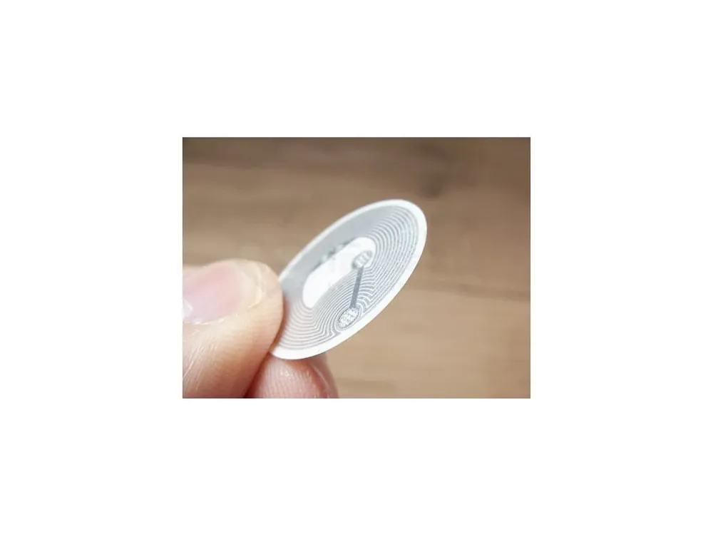 NFC nálepka inlay tag, NTAG215, 25mm 10ks Bezpečná Platba