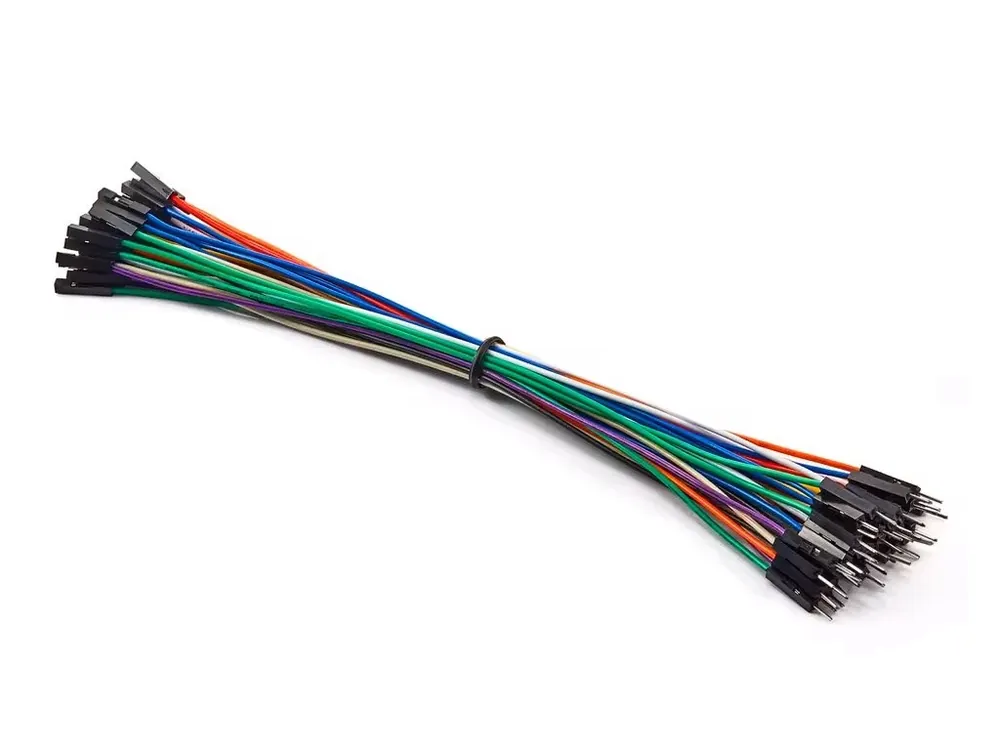 Cenová Bomba Dupont 26AWG propojovací kabely M-F samec-samice,20cm 50ks