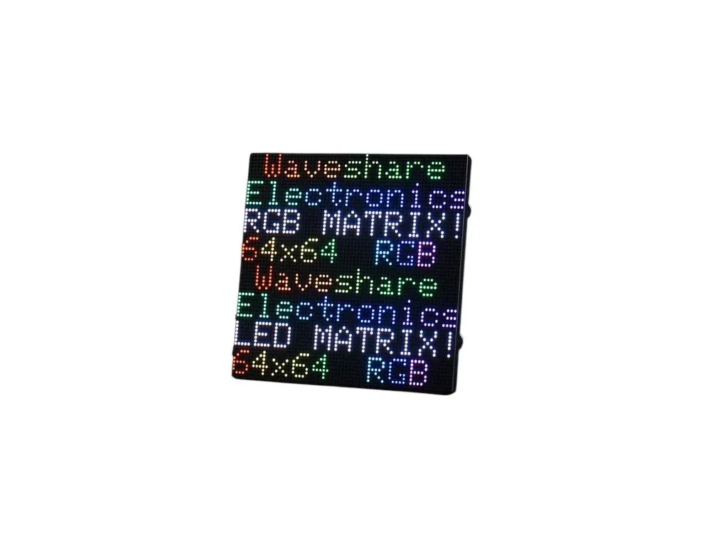 Waveshare RGB plnobarevný LED maticový panel 64x64, rozteč 2mm Hit Sezóny