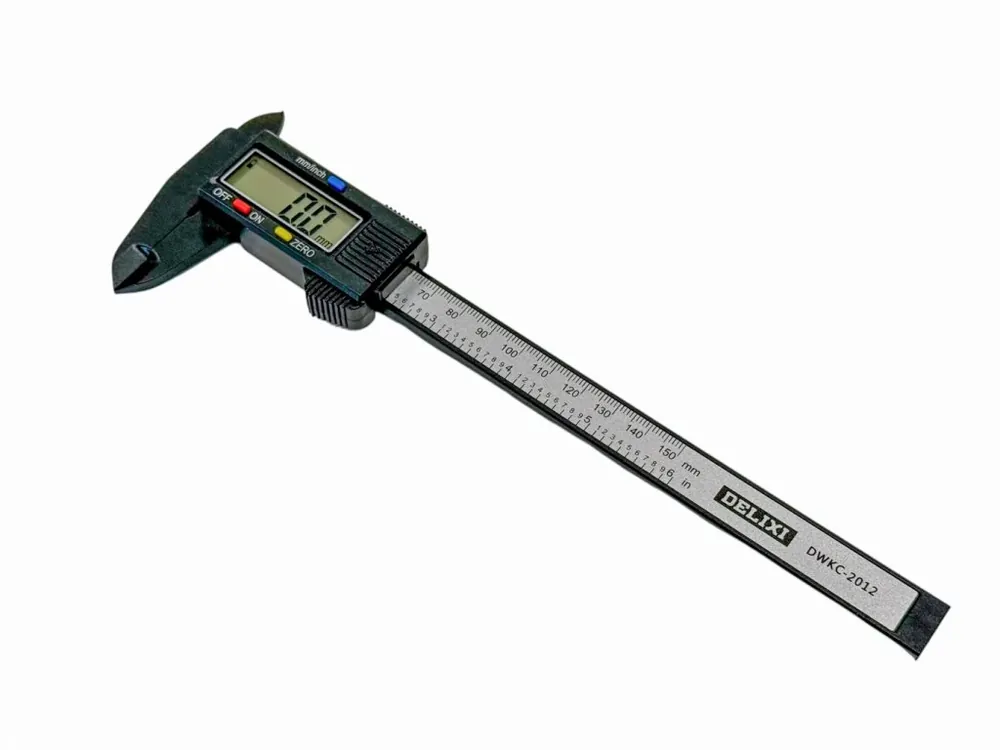 Nejprodávanější Delixi DWKC-2012 měřítko posuvné digitální plastové 150mm