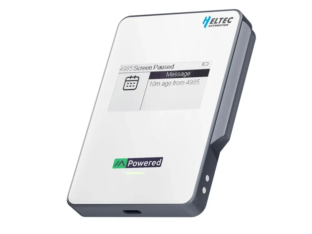 Ověřený Heltec MeshPocket Qi2 10000mAh Magnetic Wireless Powerbank, nRF52840 + SX1262 Meshtastic