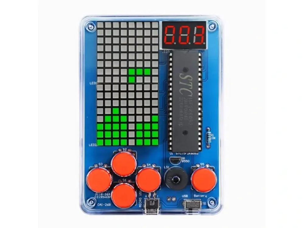 Elektronická hra Tetris, stavebnice Objednat Nyní