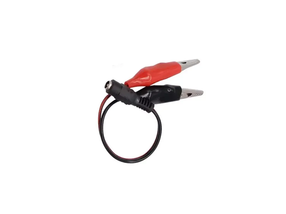 Originální Adaptér DC samec 5.5/2.1 mm na krokosvorky 30 cm
