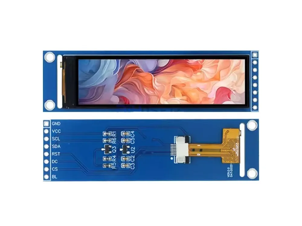 Originální 2.25" 76x284 TFT Barevný displej ST7789, SPI