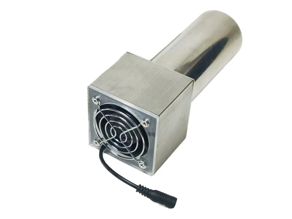 Super Cena Axiální ventilátor A120S 12 V DC5521 v nerezovém pouzdře