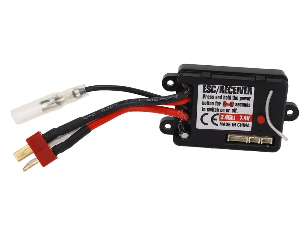 Top Prodej Regulátor otáček pro kartáčové motory (ESC) s integrovaným přijímačem 2.4G 3CH