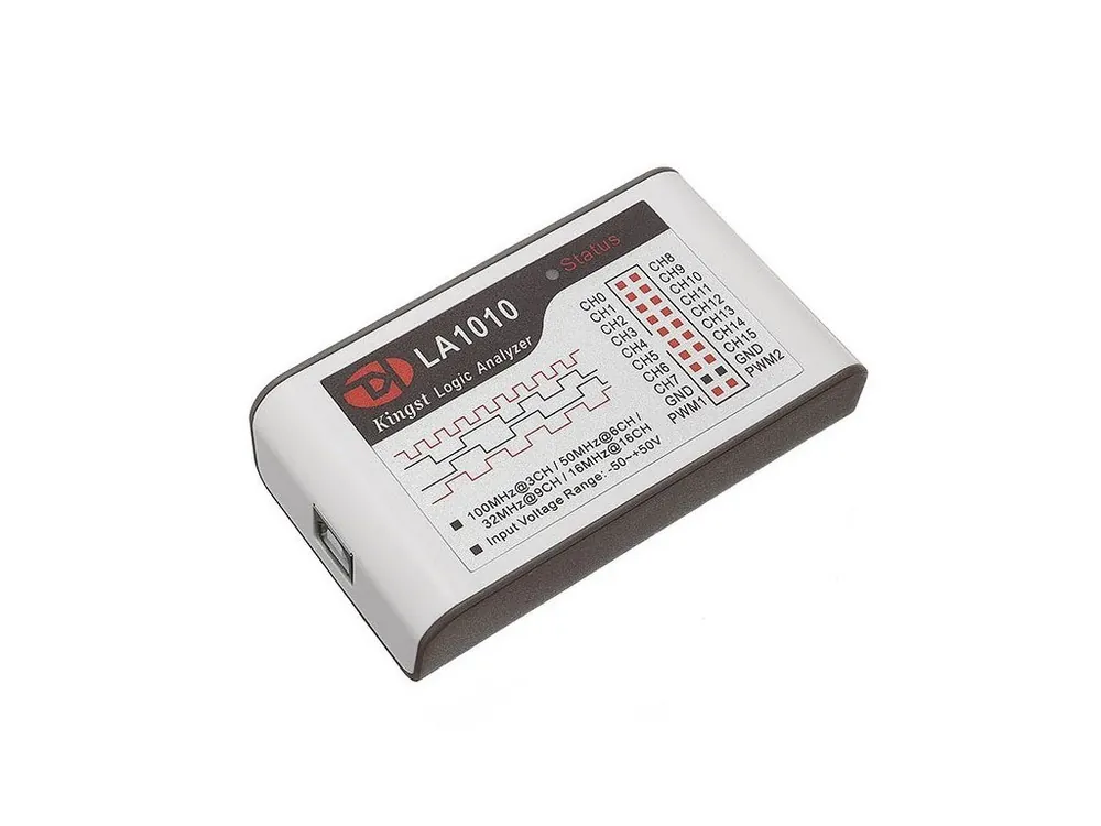 Oblíbený Kingst LA1010 logický analyzátor - 16 kanálů 100MHz 10GS/s
