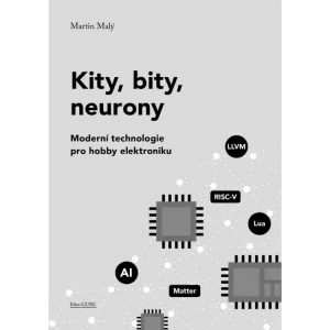 Autentický Kity, bity, neurony - Moderní technologie pro hobby elektroniku, Martin Malý