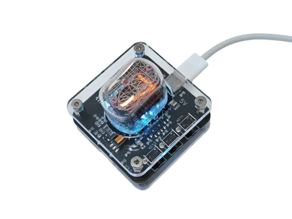 Jednolampové hodiny s Digitronem IN-12 ИН-12 Nixie Expresní Doručení