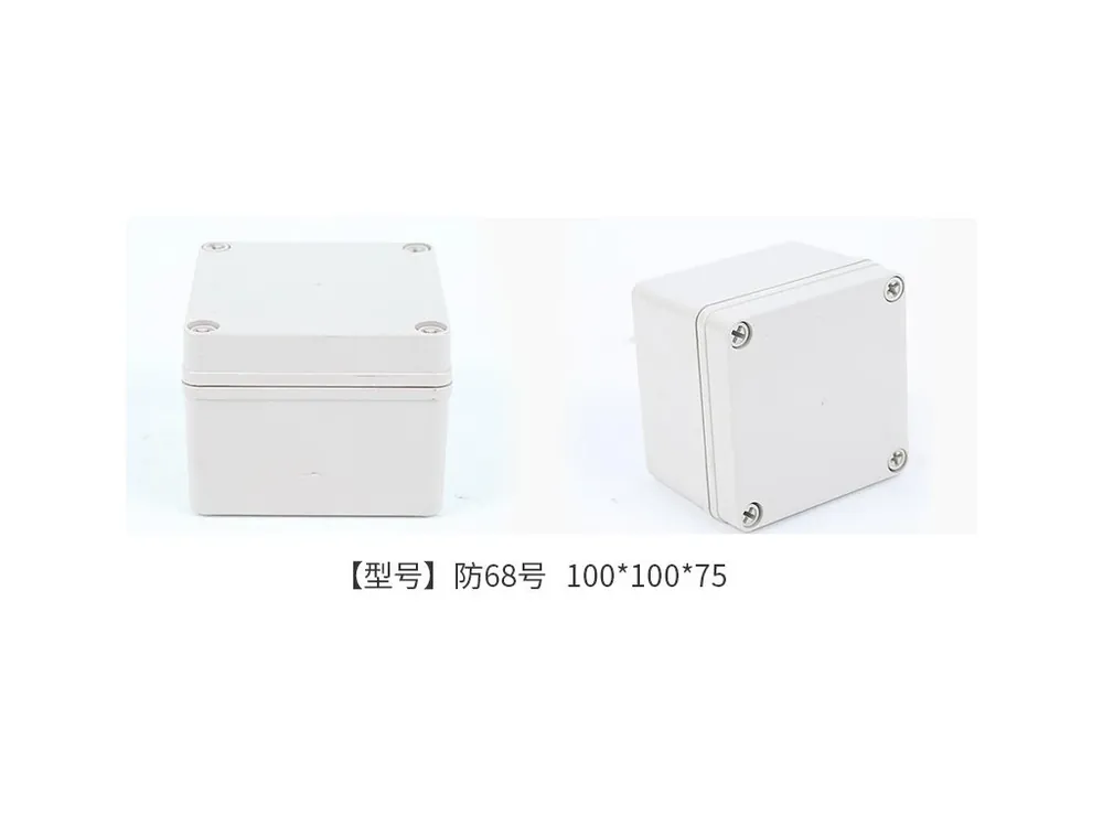 Univerzální instalační krabice ABS IP65 100x100x75mm, částečně chybějící příslušenství Nejprodávanější