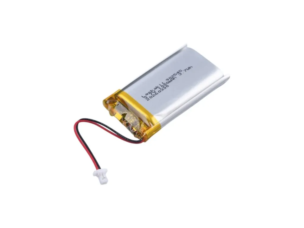 Objednat Nyní LaskaKit LiPol Baterie 902545 1000mAh 3.7V JST-SH 1.0