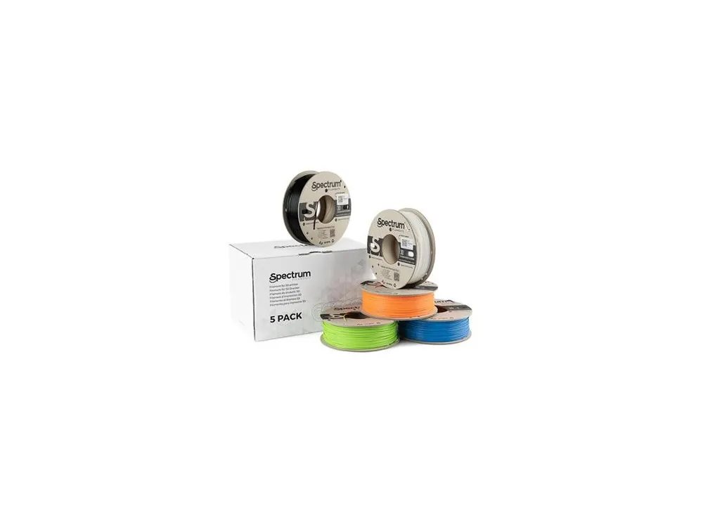 Nakupujte Hned Filament Spectrum 5PACK PLA Premium 1.75mm (5x 0.25kg)