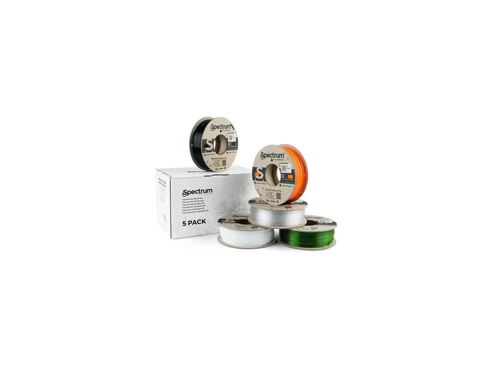 Vrácení Zdarma Filament Spectrum 5PACK PCTG Premium 1.75mm (5x 0.25kg)