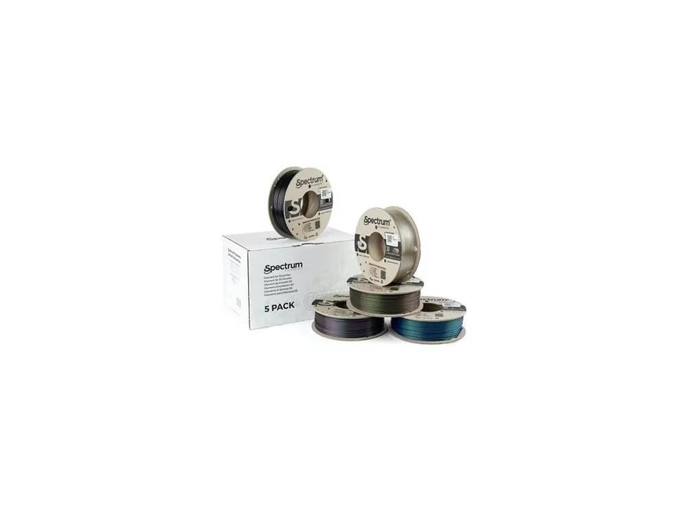 Filament Spectrum 5PACK Premium PLA Essentials 1.75mm (5x 0.25kg) Poslední Šance