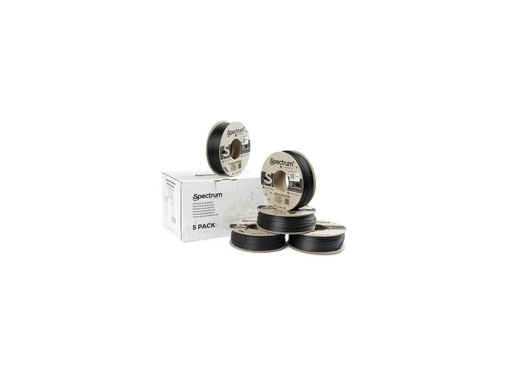 Filament Spectrum 5PACK Carbon Set 1.75mm (5x 0.25kg) Akční Cena