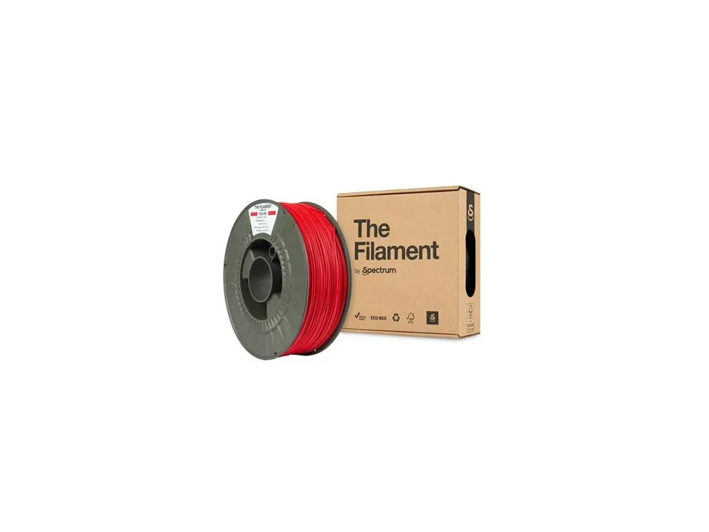 Filament "The Filament" PLA HS 1.75mm FIRE RED 1kg Nejlepší Volba