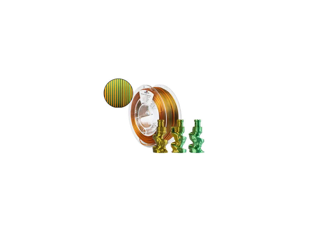 Novinka Filament Spectrum PLA Magic SILK 1.75mm AMBER LEAF 0.25kg