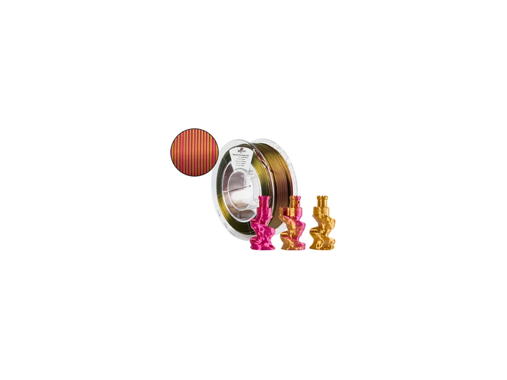Expresní Doručení Filament Spectrum PLA Magic SILK 1.75mm GOLDEN BERRY 0.25kg
