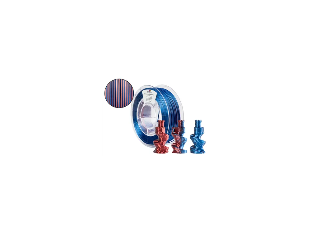 Novinka Filament Spectrum PLA Magic SILK 1.75mm FIRE & ICE 0.25kg