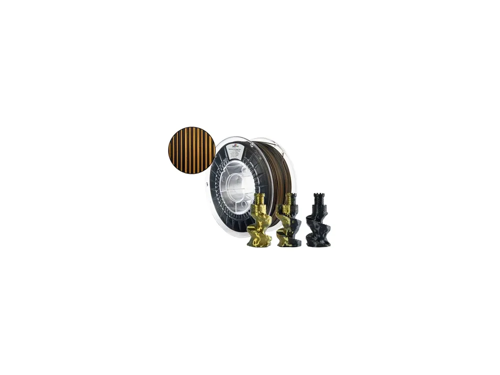 Filament Spectrum PLA Magic SILK 1.75mm SOLAR ECLIPSE 1kg Zlevněný