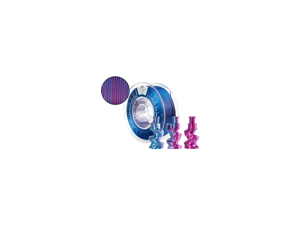 Nízká Cena Filament Spectrum PLA Magic SILK 1.75mm AURORA BLOOM 1kg