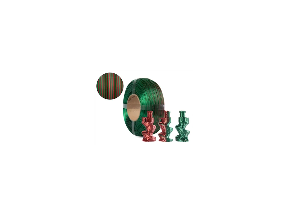 Filament Spectrum ReFill PLA Magic SILK 1.75mm FOREST FLAME 1kg Vrácení Zdarma