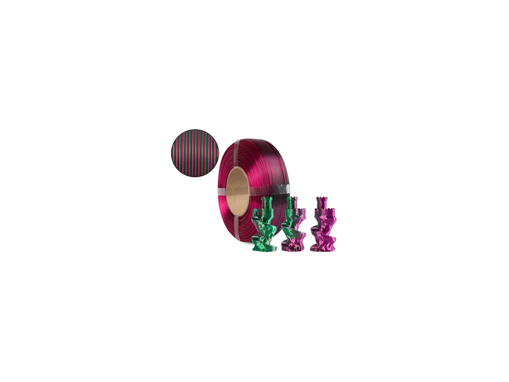 Filament Spectrum ReFill PLA Magic SILK 1.75mm RASPBERRY BLUSH 1kg Speciální Cena