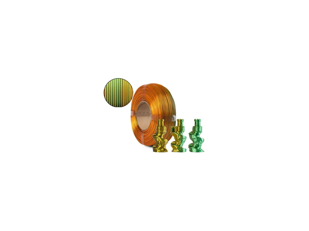 Filament Spectrum ReFill PLA Magic SILK 1.75mm AMBER LEAF 1kg Výhodná Nabídka
