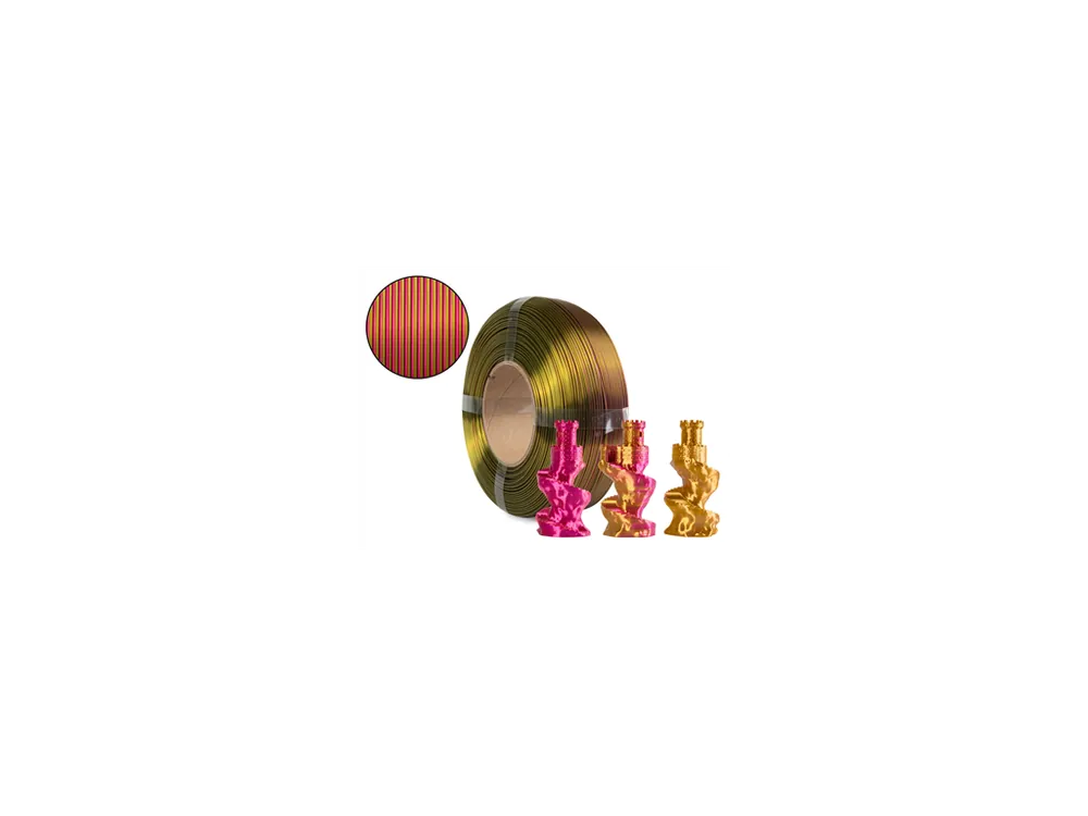 Speciální Cena Filament Spectrum ReFill PLA Magic SILK 1.75mm GOLDEN BERRY 1kg