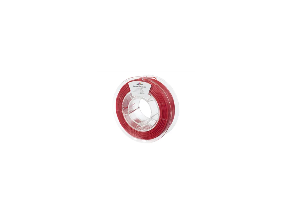 Nízká Cena Filament Spectrum S-Flex 85A 1.75mm BLOODY RED 0.25kg