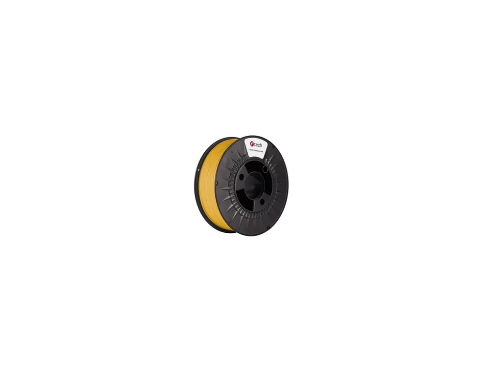 Nejlepší Volba Filament C-TECH ESSENTIAL LINE, PETG, žlutá, 1,75mm, 1kg