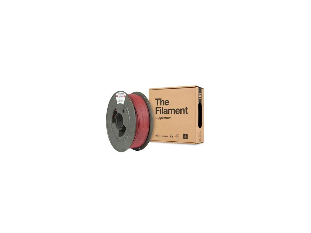 Hit Sezóny Filament "The Filament" PLA Matte 1.75mm OCTOBER RED 1kg