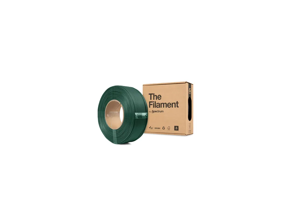 Autentický Filament "The Filament" ReFill HT-PLA 1.75mm DARK GREY 1kg