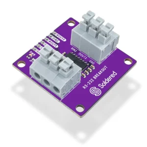 Zlevněný Soldered převodník RS-232 breakout