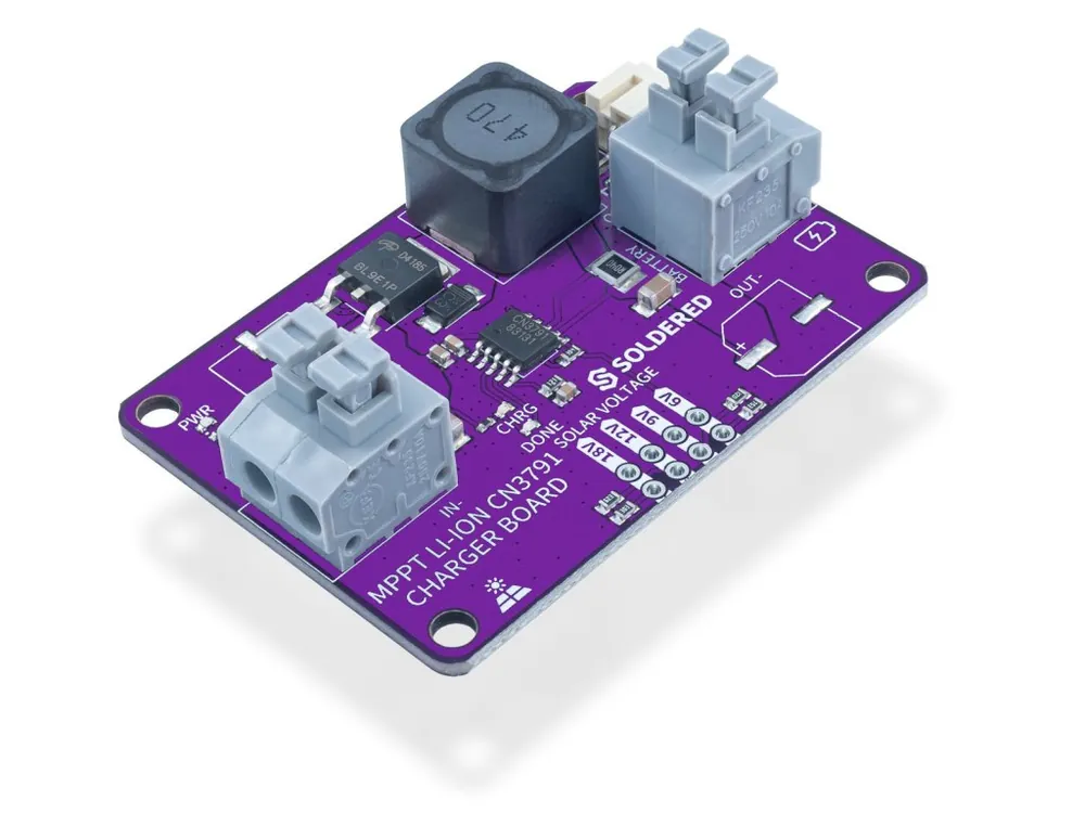 Top Prodej Soldered solární MPPT nabíječka Li-Ion CN3791