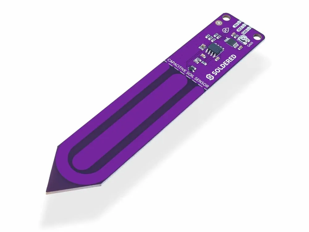 Soldered kapacitní senzor vlhkosti půdy Časově Omezené