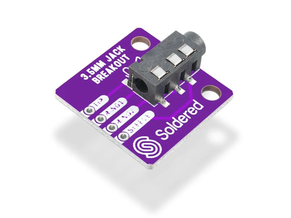 Soldered breakout Jack 3,5 mm Rychlé Dodání