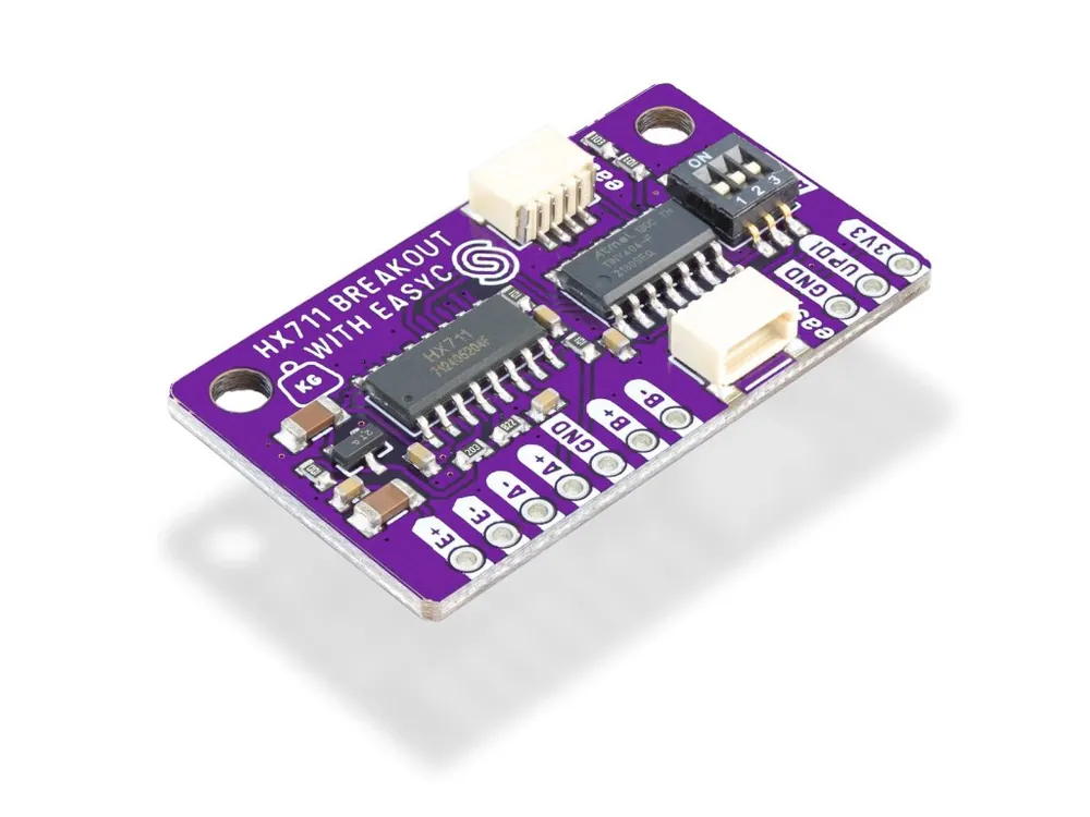 Soldered zesilovač pro tenzometry HX711 s easyC Autentický