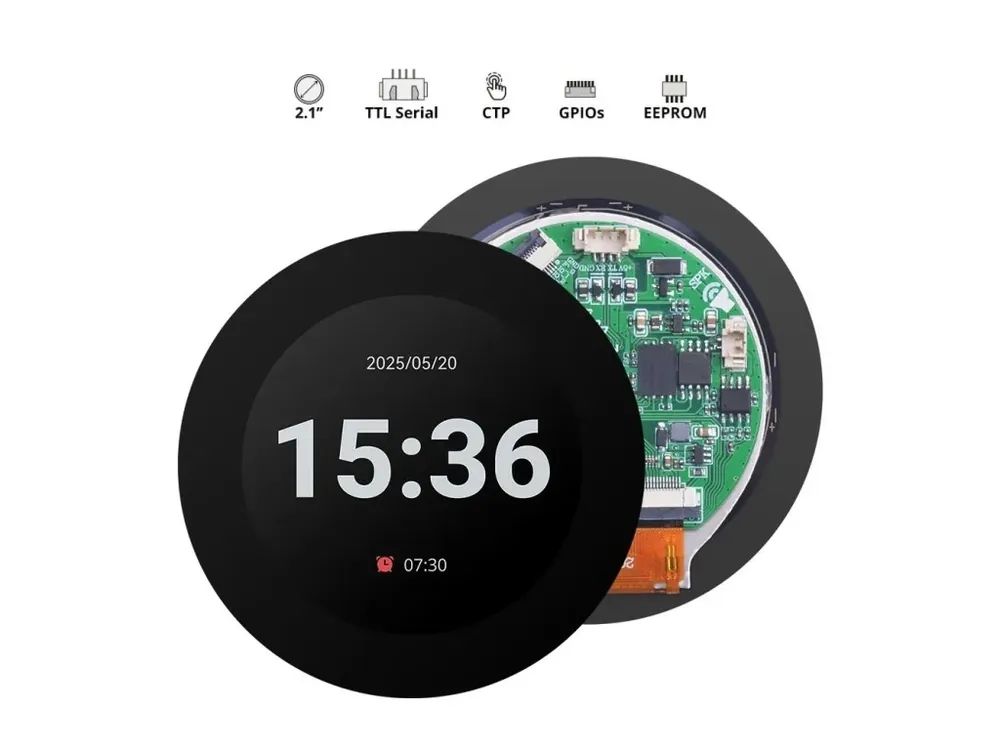 NX4848E021-011C – Nextion 2.1″ Edge Series HMI Touch Display Objednat Nyní