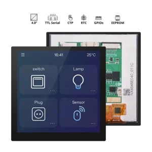 NX4848E040-011C – Nextion 4.0″ Edge Series HMI Touch Display Vysoce Kvalitní