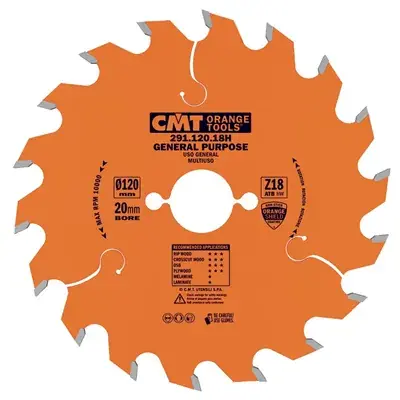 CMT Industrial Pilový kotouč pro elektronářadí univerzální - D180x2,6 d30 Z24 HW Expresní Doručení