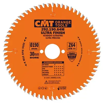 CMT Industrial Pilový kotouč pro elektronářadí, finální řez - D200x2,8 d30 Z48 HW Sezónní Sleva