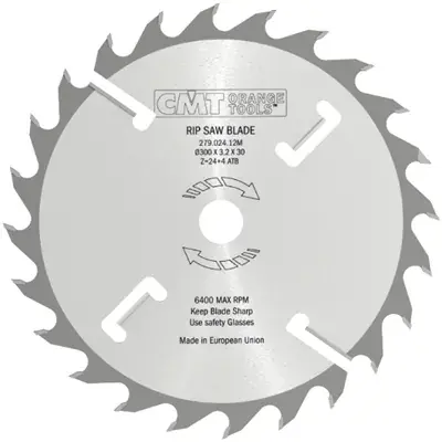 Pouze Dnes CMT Industrial Rozmítací kotouč s vyklizovacím zubem - D250x3,2 d30 Z20+4 MEC HW